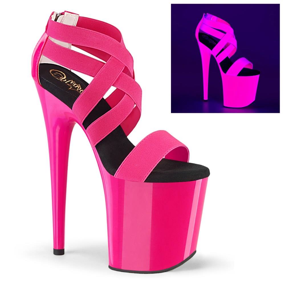 Pleaser - FLAMINGO869UV Talons hauts - Chaussures de pole dance - Rose Product image